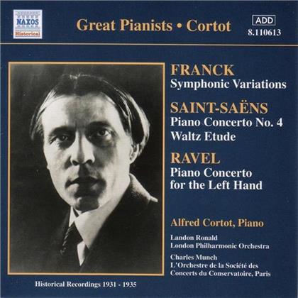 Alfred Cortot & Saint-Saens/Ravel - Klavierkonzerte