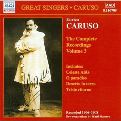 Enrico Caruso & Diverse Gesang - Complete Rec.Vol. 3