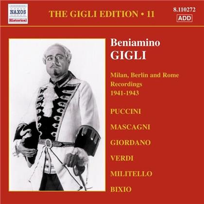 Beniamino Gigli & Diverse Gesang - Gigli Edition 11