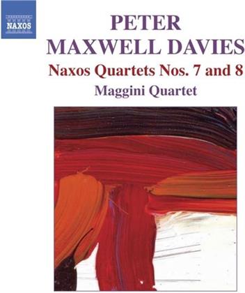 Maggini Quartet & Sir Peter Maxwell Davies (*1934) - Naxos Quartets Nr 7+8