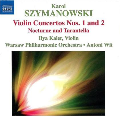 Ilya Kaler & Karol Szymanowski (1882-1937) - Violinkonz Nr 1+2/Noct+Tarante