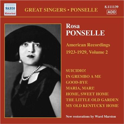 Rosa Ponselle & Diverse Gesang - Americ Recordings 2