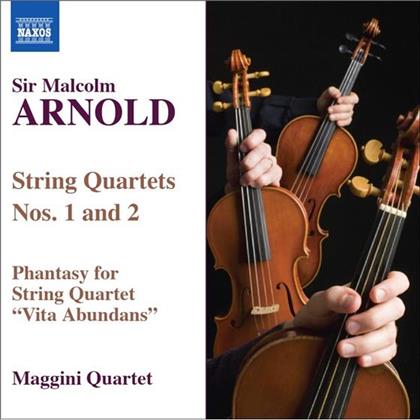 Maggini Quartet & Sir Malcolm Arnold (1921-2006) - Streichquart Nr 1+2/Via Abunda
