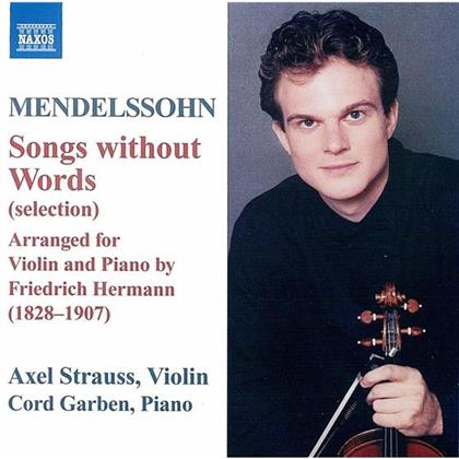 Strauss/Garben & Felix Mendelssohn-Bartholdy (1809-1847) - Lieder Ohne W.(Arr.Violine+Kl)