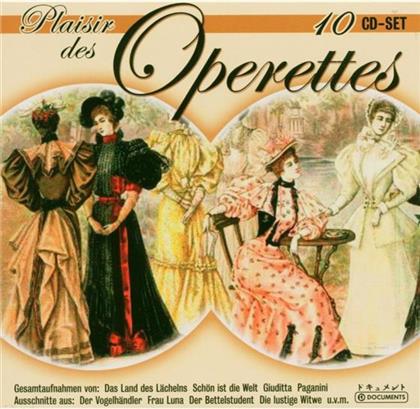Various & Various - Plaisir Des Operettes s (10 CDs)