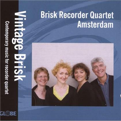 Brisk Blockfloetequartett & Divers - Contemporary Music For Recorde