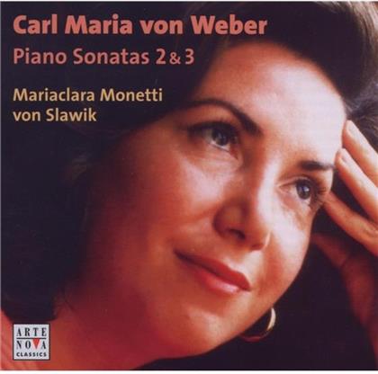 Mariaclara Monetti & Carl Maria von Weber (1786-1826) - Piano Wo