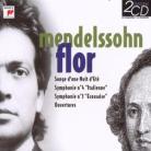 Claus Peter Flor & Felix Mendelssohn-Bartholdy (1809-1847) - Symphon 3&4/Tandem (2 CD)