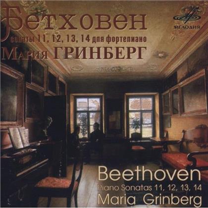 Maria Grinberg & Ludwig van Beethoven (1770-1827) - Sonate Fuer Klavier Nr11 Op22,
