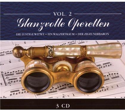 St.Wiener Volksopernorchester - Glanzvolle Operetten 2 (3 CDs)