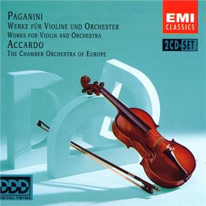 Salvatore Accardo & Nicolò Paganini (1782-1840) - Variazionen/Sonaten (2 CDs)