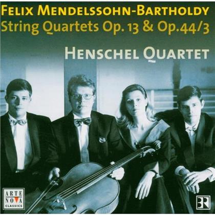 Henschel Quartet & Felix Mendelssohn-Bartholdy (1809-1847) - String Quartets Vol.2