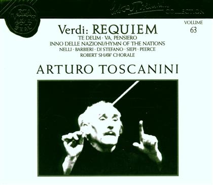 Arturo/Ns Toscanini & Giuseppe Verdi (1813-1901) - Requiem/Te Deum/+ (2 CDs)