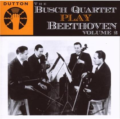 Busch Quartett & Ludwig van Beethoven (1770-1827) - Quartett Nr9 Op59/3 Rasumovsky 11.93
