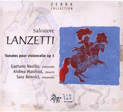 Gaetano Nasillo & Salvatore Lanzetti (1710-1780) - Sonate Fuer Cello & B.C. Op1/7