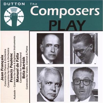 Jean Françaix (1912-1997) & Various - Composers Play Bartok, Falla,