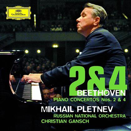 Mikhail Pletnev & Ludwig van Beethoven (1770-1827) - Piano Concertos 2 & 4