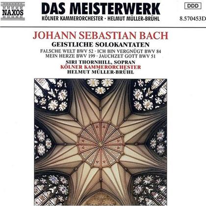 --- & Johann Sebastian Bach (1685-1750) - Geistliche Solokantaten Für Sopran