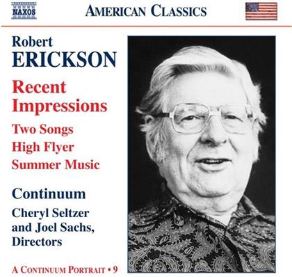 --- & Robert Erickson - Orchester-/Kammer-/Vokalmusik