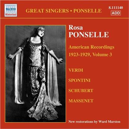 Rosa Ponselle & Various - American Recordings 3