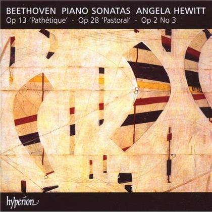 Angela Hewitt & Ludwig van Beethoven (1770-1827) - Klaviersonaten 15, 8, 3 (SACD)