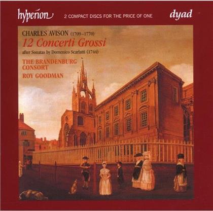 Goodman Roy / Brandenburg Consort & Charles Avison - 12 Concerti Grossi Nach Scarlatti (2 CDs)