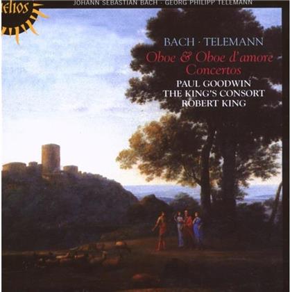 King Robert/King's Consort & Bach/Telemann - Konzerte Für Oboe Und Oboe D'amore