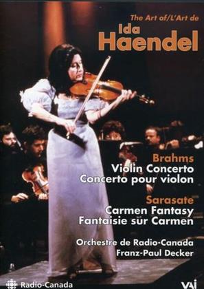 Orchestre de Radio-Canada, Franz-Paul Decker & Ida Haendel - Brahms / Sarasate - The Art of Ida Haendel (VAI Music)