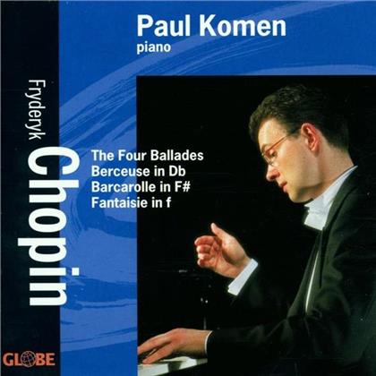 Paul Komen & Frédéric Chopin (1810-1849) - Ballade Nr1 Op23 Nr2 Op38 Nr3