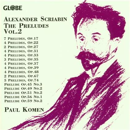 Paul Komen & Alexander Scriabin (1872-1915) - Prelude (Edition Komen Vol 2)