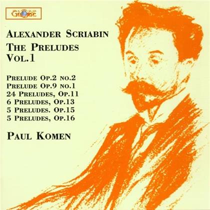 Paul Komen & Alexander Scriabin (1872-1915) - Prelude (Edition Koman Vol 1)