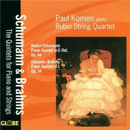 Paul Komen & Johannes Brahms (1833-1897) - Quintett Fuer Klavier Op34
