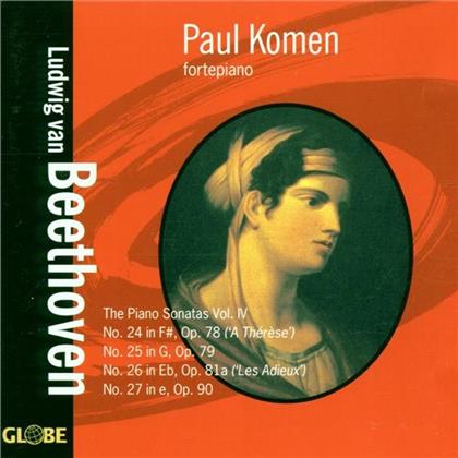 Paul Komen & Ludwig van Beethoven (1770-1827) - Sonate Fuer Klavier Nr24 Op78