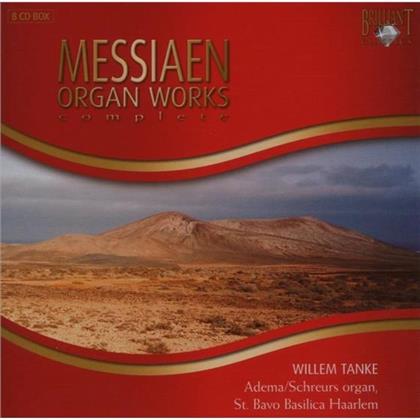 Willem Tanke & Olivier Messiaen (1908-1992) - Orgelwerke Komplett (8 CDs)