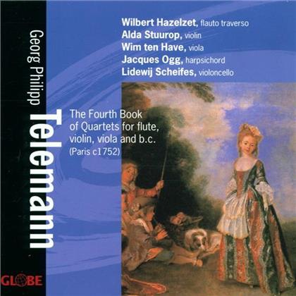 Wilbert Hazelzet & Georg Philipp Telemann (1681-1767) - Quartett Fuer Floete Twv43:C1,