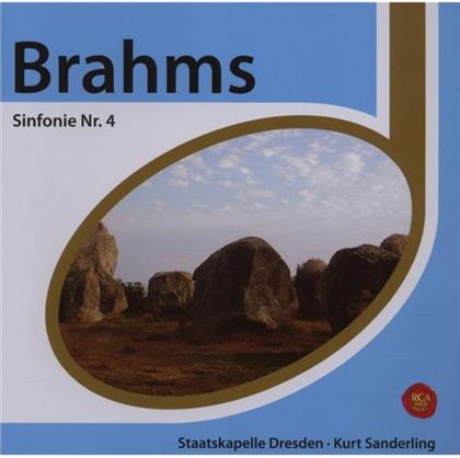 Kurt Sanderling & Johannes Brahms (1833-1897) - Esprit/Sinfonie 4