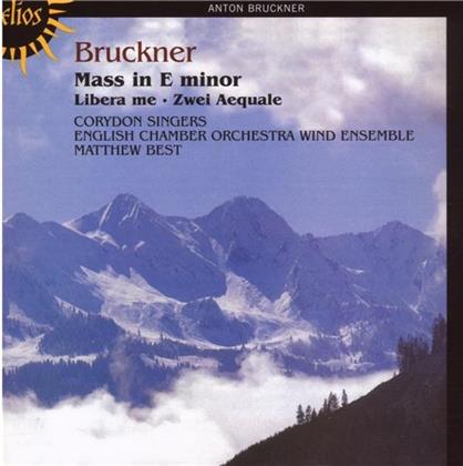 Best Matthew / Corydon Singers / Echo & Anton Bruckner (1824-1896) - Messe-E Moll/Libera Me/2 Aequalis