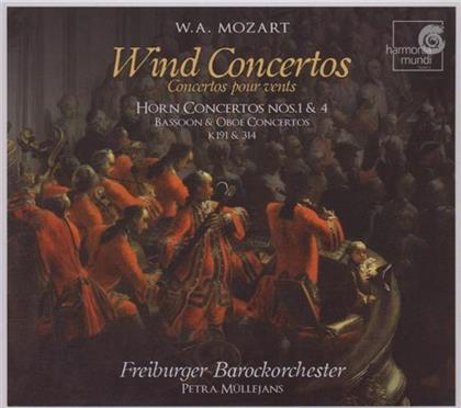 Arfken/Agrell & Wolfgang Amadeus Mozart (1756-1791) - Wind Concertos(Ob/Fg/Hr)