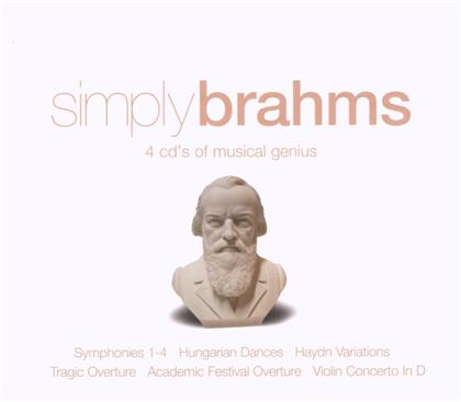 Krivine Emmanuel / Suitner Otmar & Johannes Brahms (1833-1897) - Simply Brahms (4 CD)