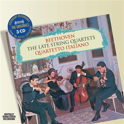 Quartetto Italiana & Ludwig van Beethoven (1770-1827) - The Late String Quartets (3 CDs)