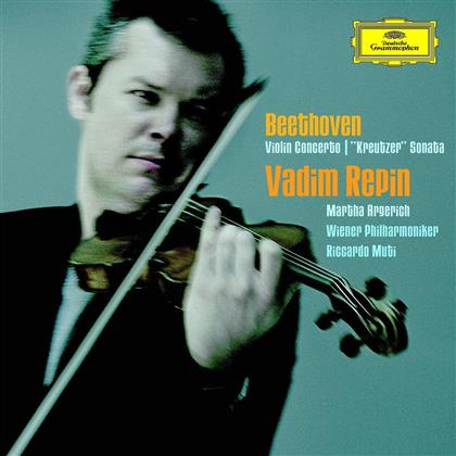 Repin Vadim / Argerich Martha / Muti & Ludwig van Beethoven (1770-1827) - Violin Concerto 1 / Kreutzer Sonate (2 CDs)