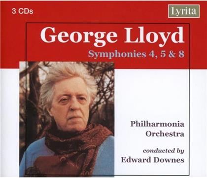 Philharmonia Orchestra, Edward & George Lloyd - Sinfonie Nr4, Nr5, Nr8 s (3 CDs)