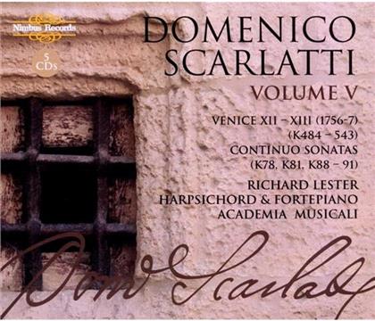 Richard Lester & Domenico Scarlatti (1685-1757) - Sonate Fuer Cembalo Vol 5 : K7 (6 CDs)