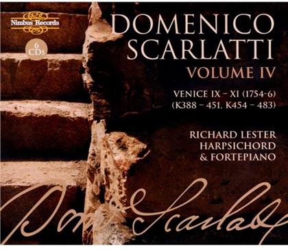 Richard Lester & Domenico Scarlatti (1685-1757) - Sonate Fuer Cembalo Vol 4 : K3 (6 CDs)