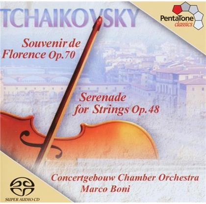 Concertgebouw Chamber Orchestra & Peter Iljitsch Tschaikowsky (1840-1893) - Serenade Op48, Sextett Op70 So