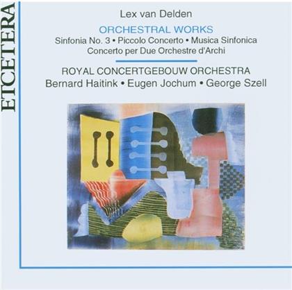 Royal Concertgebouw Orchestra & Lex van Delden - Konzert Fuer 2 Orchester Op71,