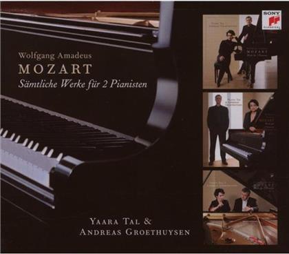 Tal & Groethuysen & Wolfgang Amadeus Mozart (1756-1791) - Limited Edition: Sämtliche (3 CDs)