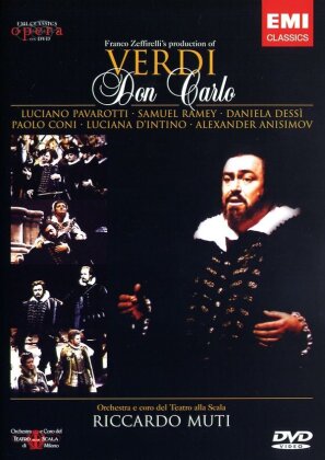 Orchestra of the Teatro alla Scala, Riccardo Muti & Luciano Pavarotti - Verdi - Don Carlo (EMI Classics, 2 DVDs)