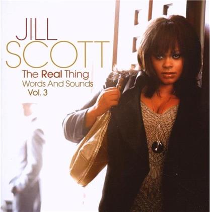 Jill Scott - Real Thing: Words & Sounds 3 (2 CDs)