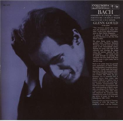 Glenn Gould (1932-1982) & Johann Sebastian Bach (1685-1750) - Jub. Edit. - Italian Cto. In F
